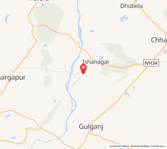 Map of Bihata, Madhya Pradesh