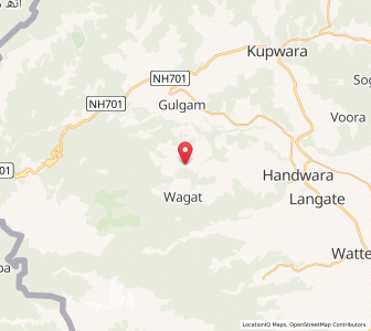 Map of Bihinpur, Kashmir