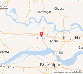 Map of Bihpur, Bihar