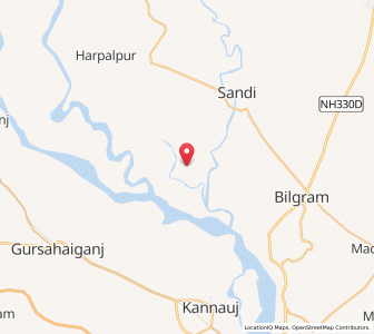 Map of Bija Purwa, Uttar Pradesh