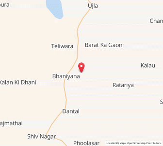 Map of Bijai Ki Dhani, Rajasthan
