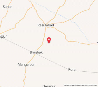 Map of Bijaimandali, Uttar Pradesh