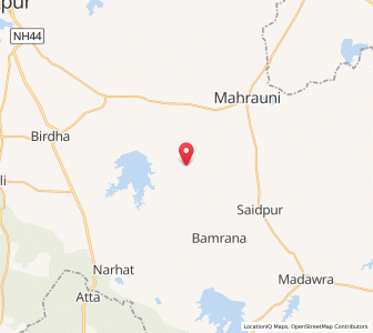Map of Bijaipura, Uttar Pradesh