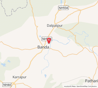 Map of Bijpuri, Madhya Pradesh