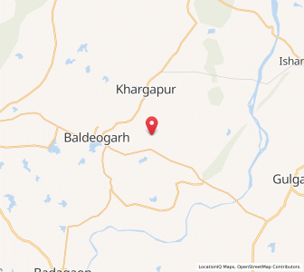 Map of Bijrai, Madhya Pradesh