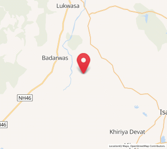 Map of Bijrauni, Madhya Pradesh