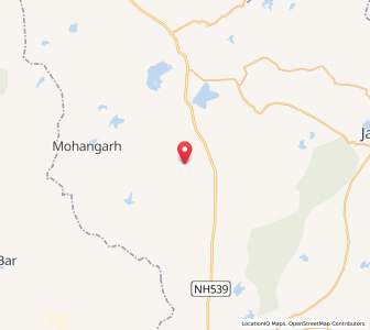 Map of Bijrawan, Madhya Pradesh