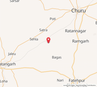 Map of Bikan ki Dhani, Rajasthan