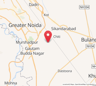 Map of Bilaspur, Himachal Pradesh