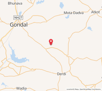 Map of Bildi, Gujarat