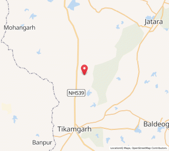 Map of Bilgayan, Madhya Pradesh