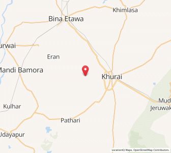 Map of Bilgona, Madhya Pradesh