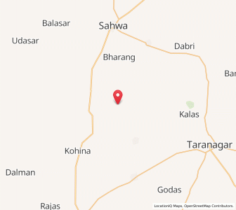 Map of Biliyanwas, Rajasthan