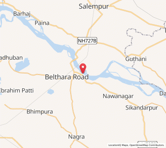 Map of Bilthra, Uttar Pradesh