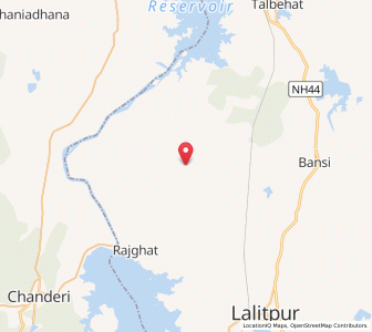 Map of Binaika Laung, Uttar Pradesh