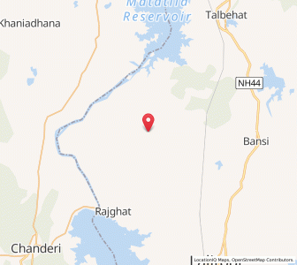 Map of Binaika Toran, Uttar Pradesh