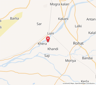 Map of Binavas, Rajasthan
