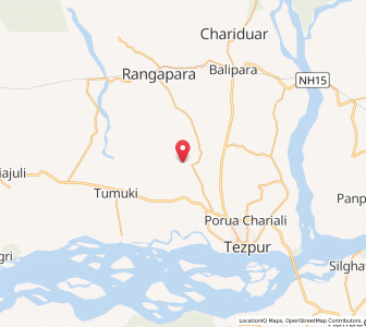 Map of Bindukuri, Assam