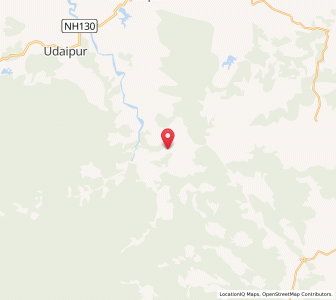 Map of Binia, Chhattisgarh