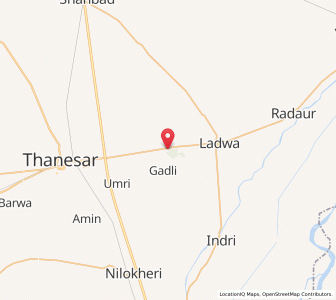 Map of Bir Seonti, Haryana