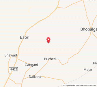 Map of Birai, Rajasthan
