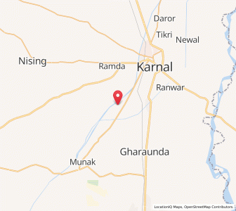 Map of Birchpur, Haryana
