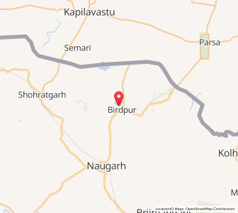 Map of Birdpur, Uttar Pradesh