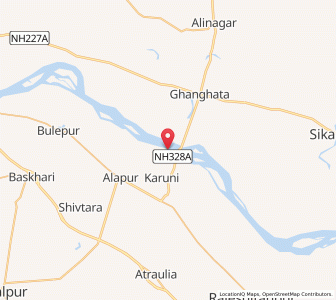 Map of Birhar, Uttar Pradesh