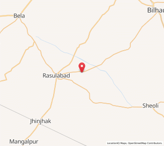 Map of Biri, Uttar Pradesh