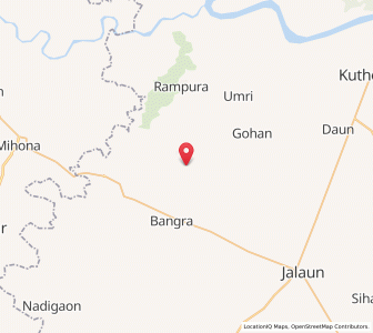 Map of Biria Madhogarh, Uttar Pradesh