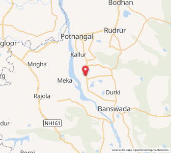 Map of Birkur, Andhra Pradesh
