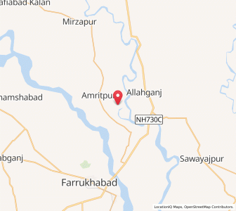 Map of Birsinghpur, Uttar Pradesh