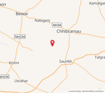 Map of Bisal ka Nagla, Uttar Pradesh