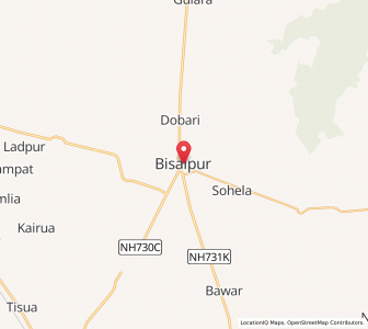 Map of Bisalpur, Uttar Pradesh