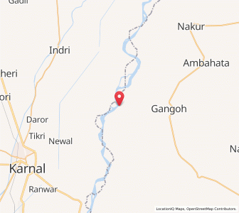 Map of Bisangarh, Uttar Pradesh