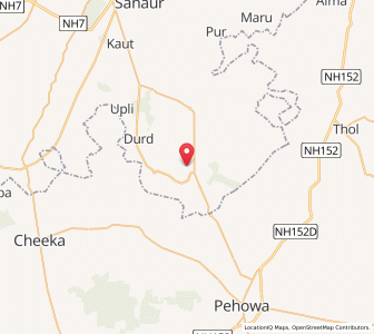 Map of Bishannagar Kotla, Punjab