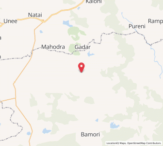 Map of Bishanwara, Madhya Pradesh