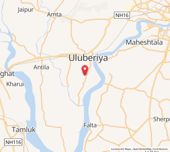 Map of Bisia, West Bengal