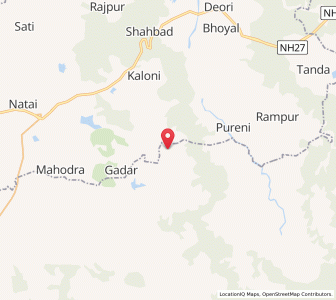 Map of Bithalpur, Rajasthan