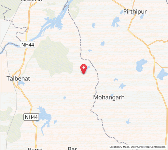 Map of Biuaipura, Uttar Pradesh