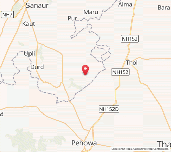 Map of Blogi, Punjab