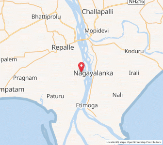Map of Bobbarlanka, Andhra Pradesh