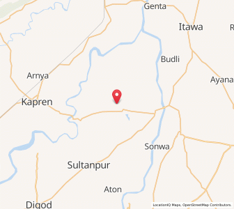 Map of Bodadit, Rajasthan