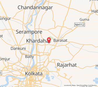 Map of Bodai, West Bengal