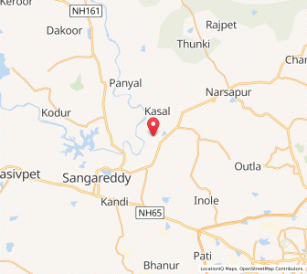 Map of Bodupatia, Andhra Pradesh