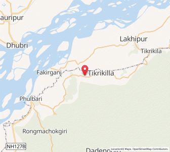 Map of Bogadol, Assam