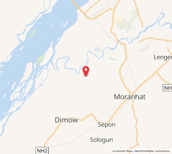 Map of Bogaigaon, Assam