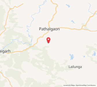 Map of Boguldega, Chhattisgarh