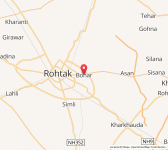 Map of Bohar, Haryana