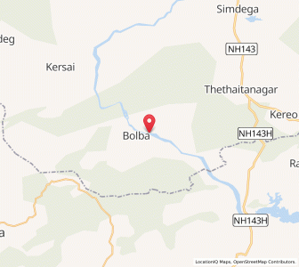 Map of Bolba, Jharkhand